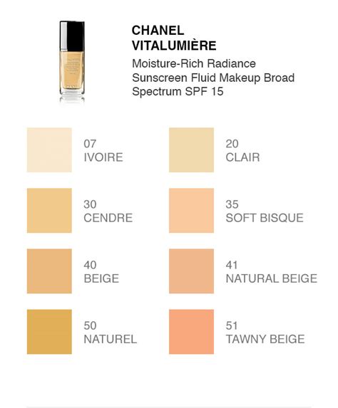 liquid chanel foundation price|chanel foundation shade chart.